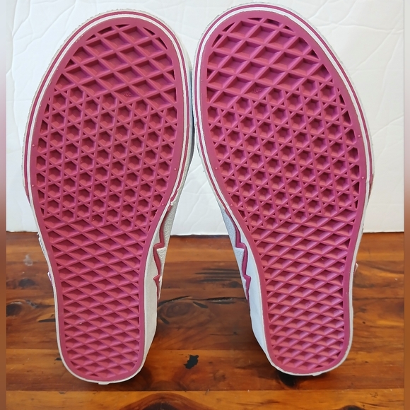 VANS Old Skool Bolt Pop Pink Glow Sneakers Mens Size 6.5 Women's Size 8 - Picture 3 of 10